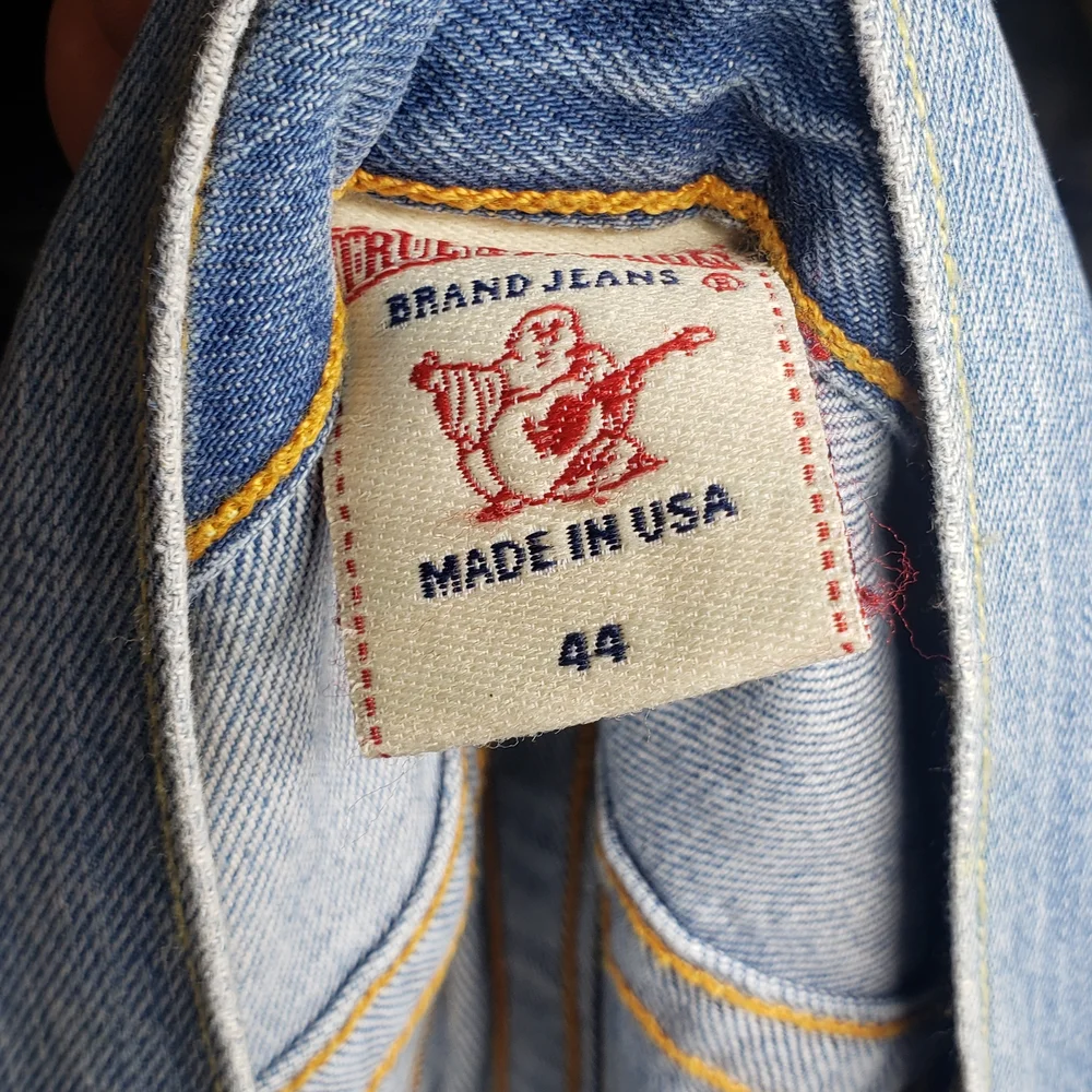 True Religion Men's Light Blue Jeans